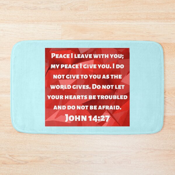 Item preview, Bible Verse John 14:27 designed and sold by Prayingwarrior.
