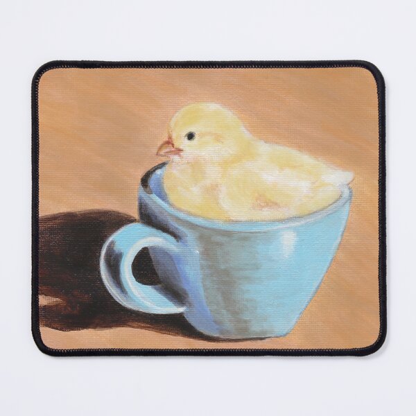 Item preview, Chick in a Blue Cup designed and sold by Shelly  Moore.