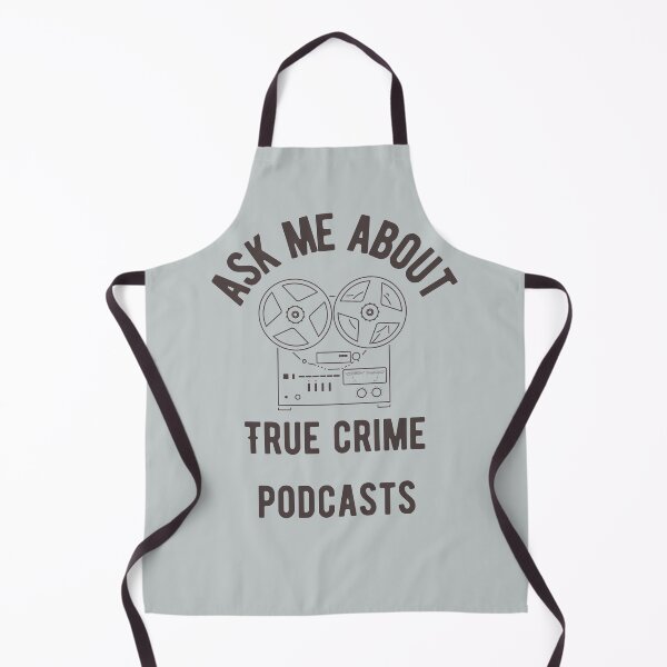 Item preview, Ask me about true crime podcasts designed and sold by Banana Latte Designs.