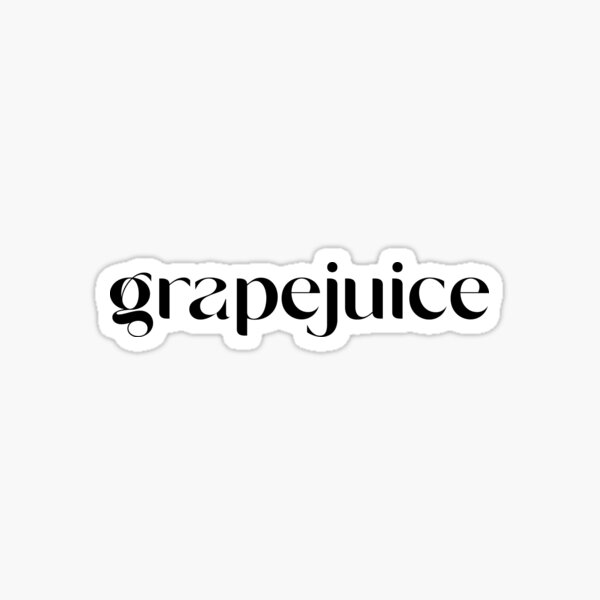 grapejuice Sticker