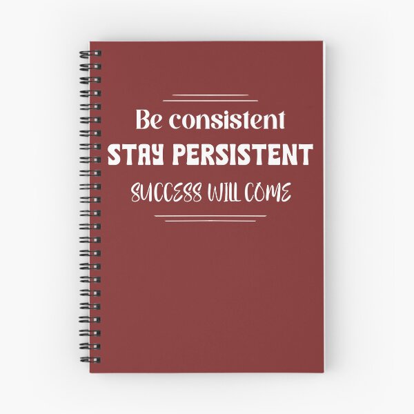 Item preview, Be consistent Stay persistent, success will come designed and sold by BlueVanCreative.