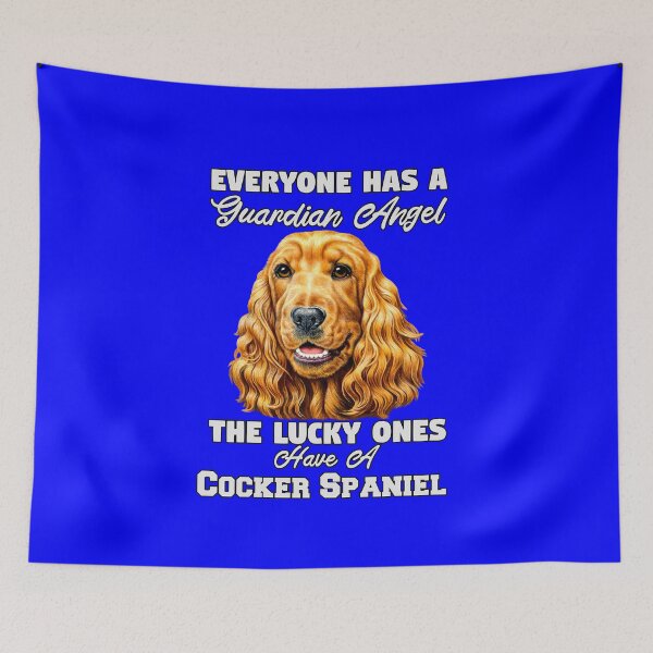 Item preview, Cocker Spaniel Dog Owner Everyone Has A Guardian Angel  designed and sold by fantasticdesign.