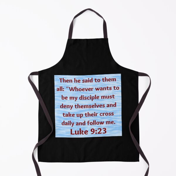 Item preview, Bible Verse Luke 9:23 designed and sold by Prayingwarrior.