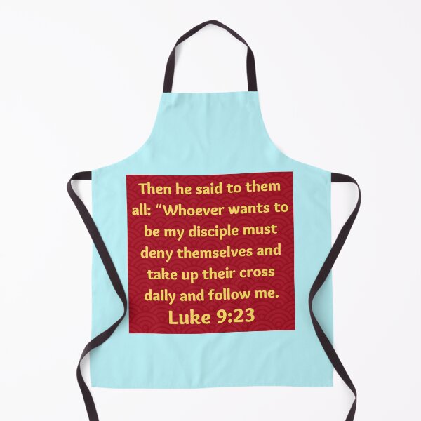 Item preview, Bible Verse Luke 9:23 designed and sold by Prayingwarrior.