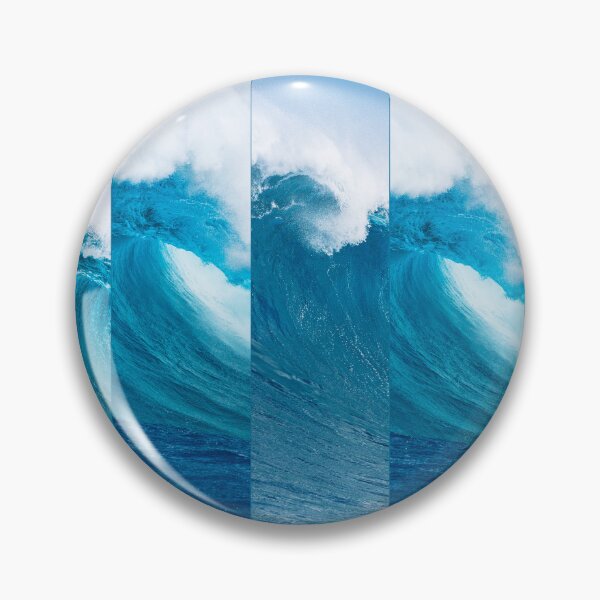 Item preview, Blue Ocean Waves designed and sold by BronikowskiART.