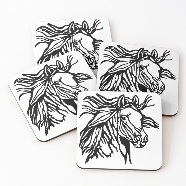 Item preview, Horse Face Portrait designed and sold by JustCoolShop.