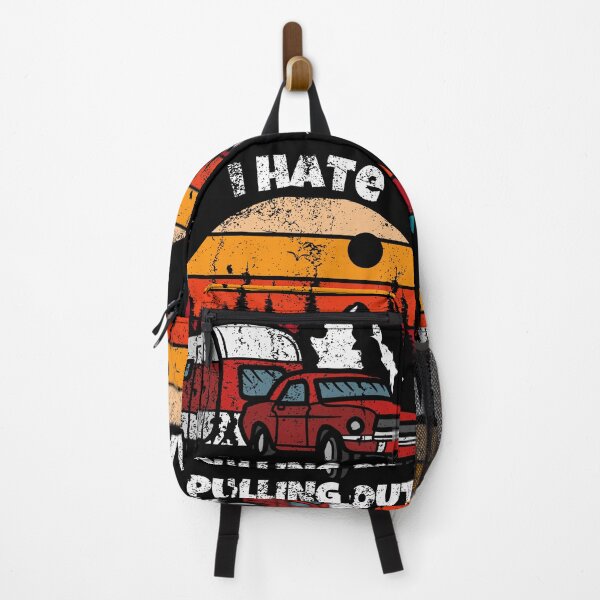 Item preview, I HATE PULLING OUT, FUNNY CAMPING RETRO CLASSIC CARAVAN designed and sold by Affyboss6.