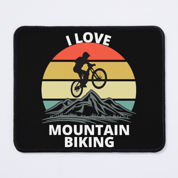 Item preview, I Love Mountain Biking designed and sold by NoSpecialShop.