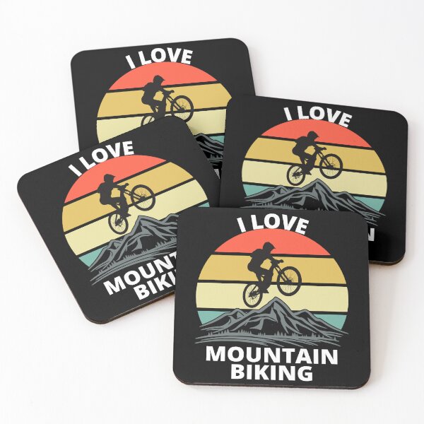 Item preview, I Love Mountain Biking designed and sold by NoSpecialShop.