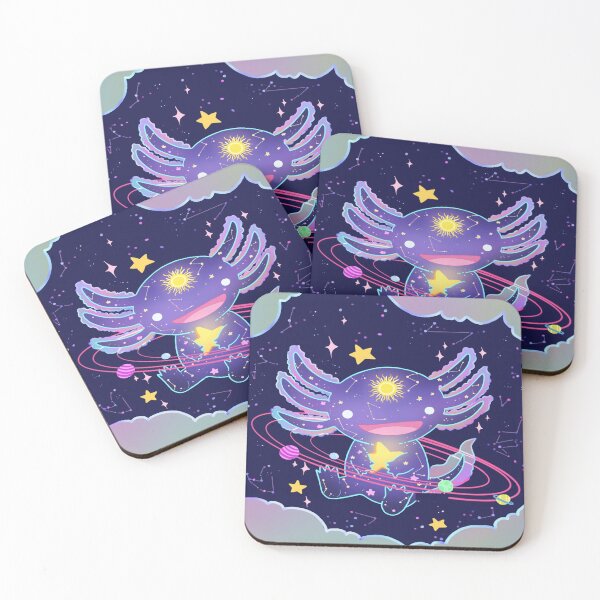 Item preview, cute purple axolotl designed and sold by illuminartt.