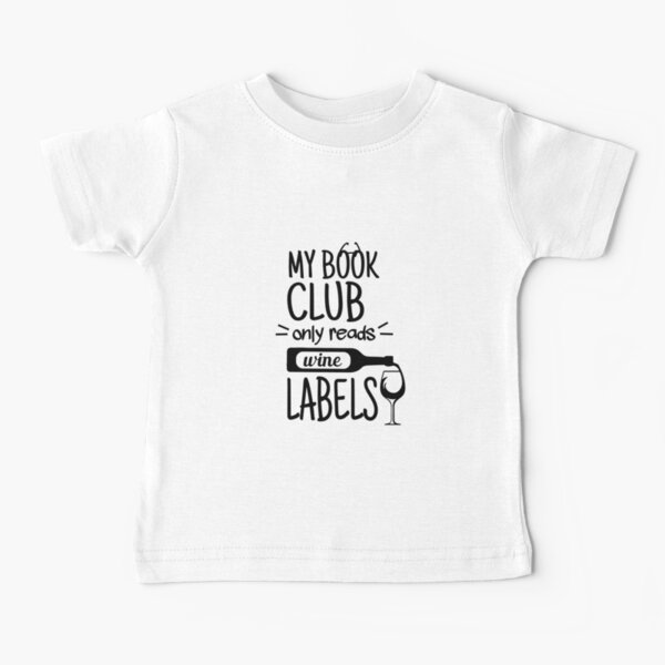 Item preview, My Book Club Only Reads Wine Labels designed and sold by teez4dayz.