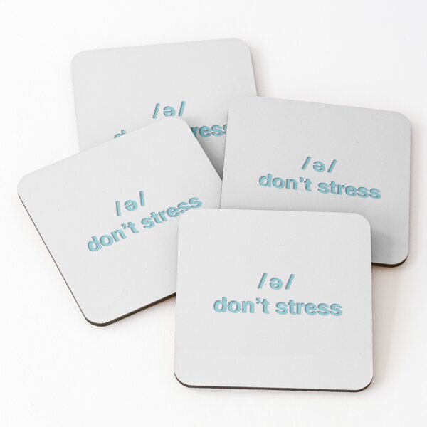 Item preview, Don't Stress Schwa designed and sold by RDPoletick.