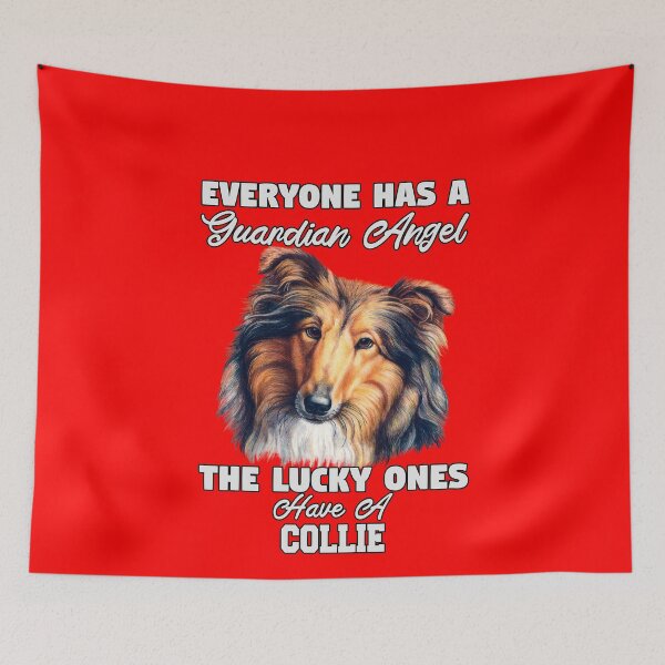 Item preview, Collie Dog Owner Everyone Has A Guardian Angel designed and sold by fantasticdesign.