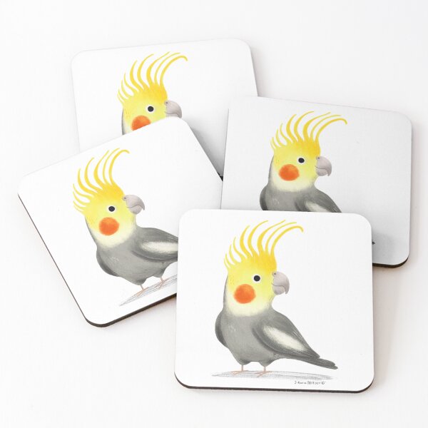 Item preview, Cute Cockatiel designed and sold by julianamotzko.