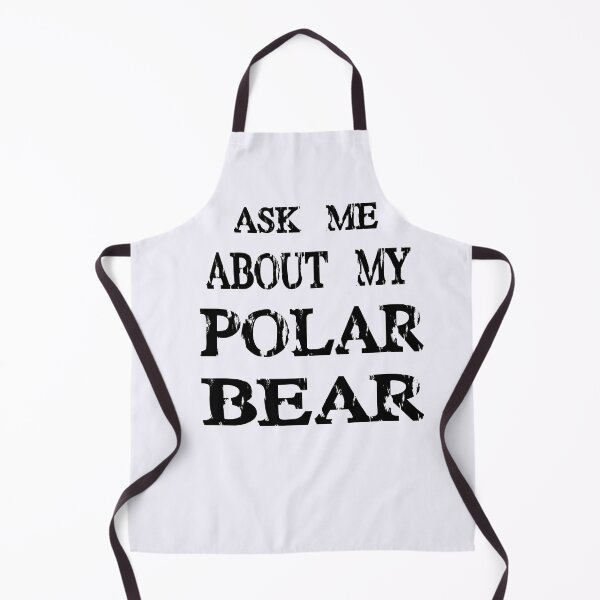 Item preview, Ask Me About My Polar Bear T Shirt Funny Zoo Animal Flip Up Tee designed and sold by Mambahfit.