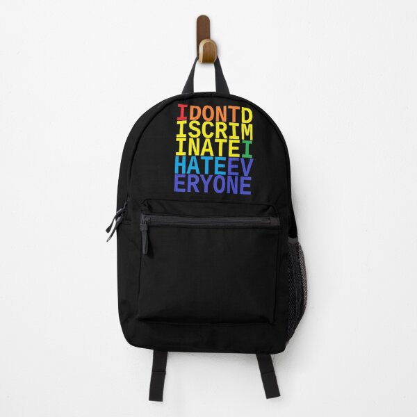 Item preview, I Don't Discriminate I Hate Everyone designed and sold by IKDG.