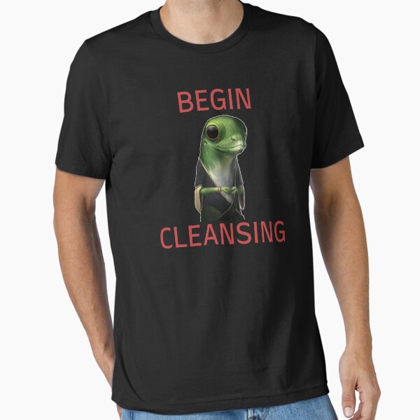 Item preview, Stellaris Begin Cleansing Priki-ti-ki Gecko Meme designed and sold by ContTraders.