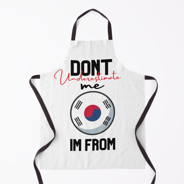 Artikelvorschau, Korea-Flagge, unterschätze mich nicht, ich komme aus Korea, ich komme aus Südkorea entworfen und verkauft von behappysiempre.