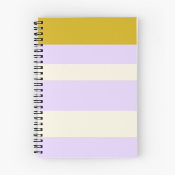Item preview, Summer Vibes Happy Stripes in Lavender, Gold, and White designed and sold by ECMazurDesign.