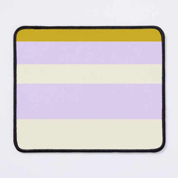 Item preview, Summer Vibes Happy Stripes in Lavender, Gold, and White designed and sold by ECMazurDesign.