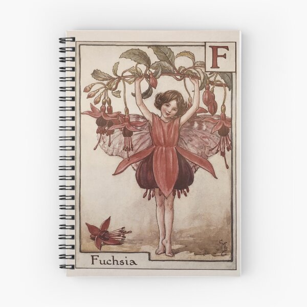 Item preview, The Letter F by Cicely Mary Barker - Vintage Art designed and sold by RickE.