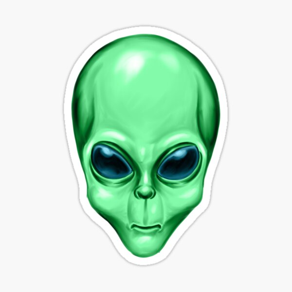 Alien Sticker