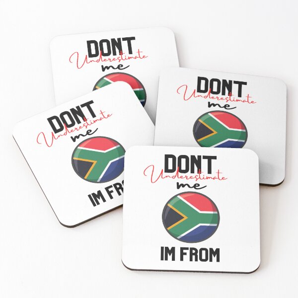 Item preview, south africa Flag,dont underestimate me i'm from south africa,im from south south africa designed and sold by behappysiempre.
