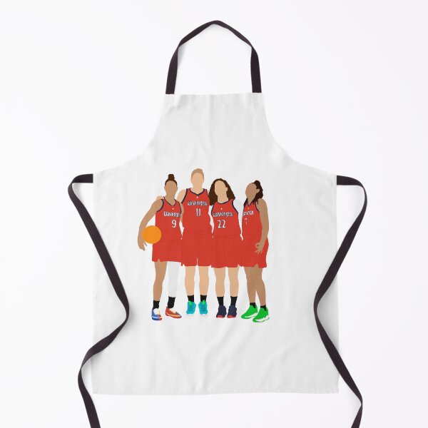 Item preview, Washington Mystics Elena Delle Donne, Alysha Clark, Ariel Atkins, Natasha Cloud designed and sold by glosha.