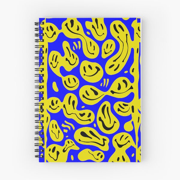 Item preview, Blue and Yellow Melted Happiness designed and sold by STUDIO MORE Los Angeles.