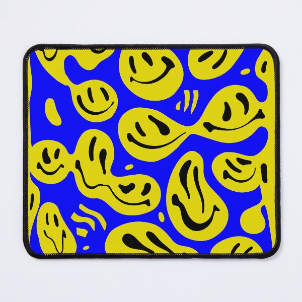 Item preview, Blue and Yellow Melted Happiness designed and sold by STUDIO MORE Los Angeles.