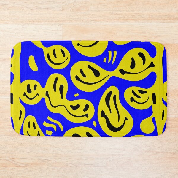 Item preview, Blue and Yellow Melted Happiness designed and sold by STUDIO MORE Los Angeles.