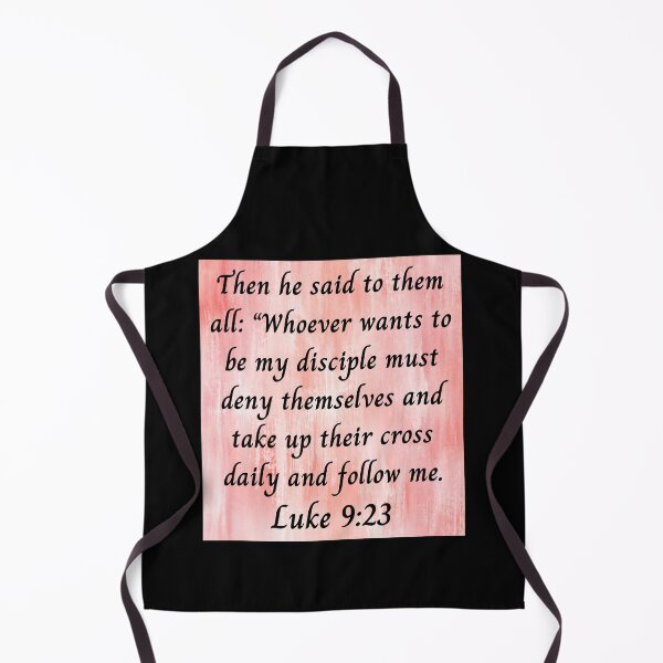Item preview, Bible Verse Luke 9:23 designed and sold by Prayingwarrior.
