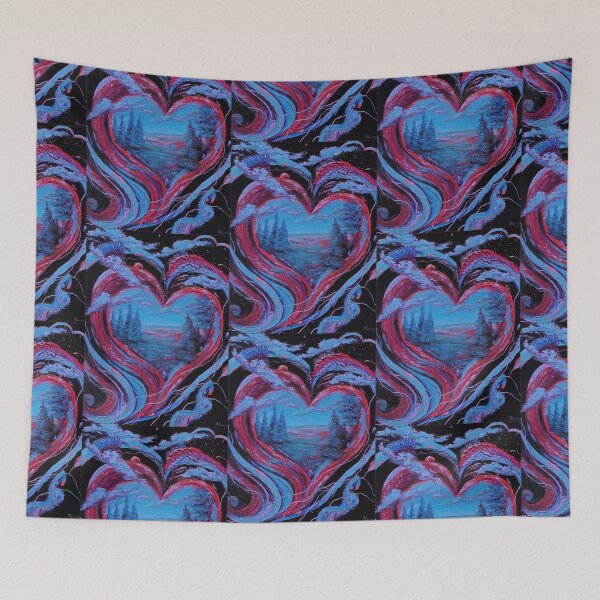 Item preview, Threads of the heart, edited oil painting, #42 designed and sold by MariDaniArt.