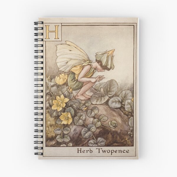 Item preview, The Letter H  by Cicely Mary Barker - Vintage art designed and sold by RickE.