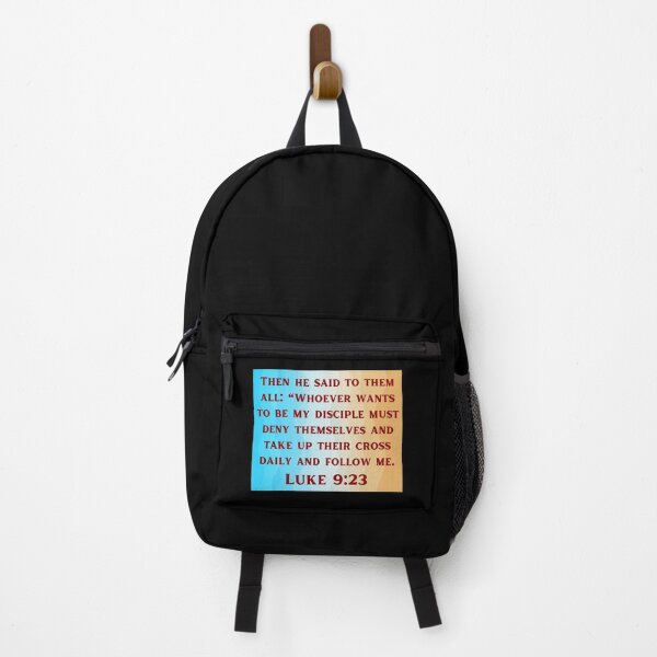 Item preview, Bible Verse Luke 9:23 designed and sold by Prayingwarrior.