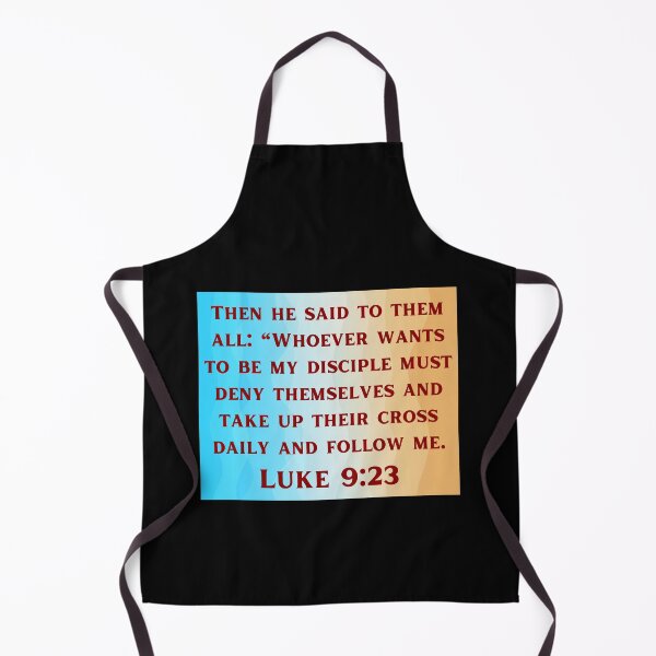 Item preview, Bible Verse Luke 9:23 designed and sold by Prayingwarrior.