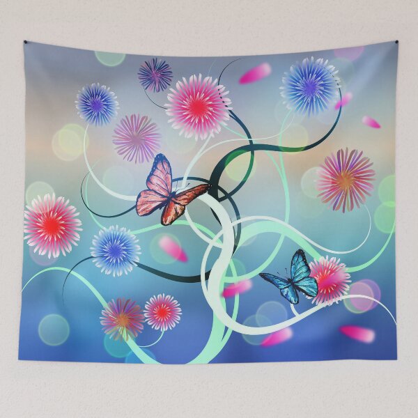 Item preview, Dahlias and Vines designed and sold by RoxanneG.