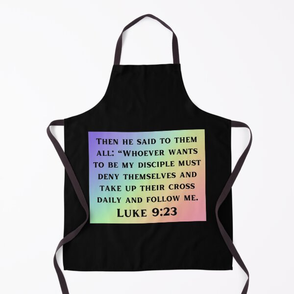 Item preview, Bible Verse Luke 9:23 designed and sold by Prayingwarrior.