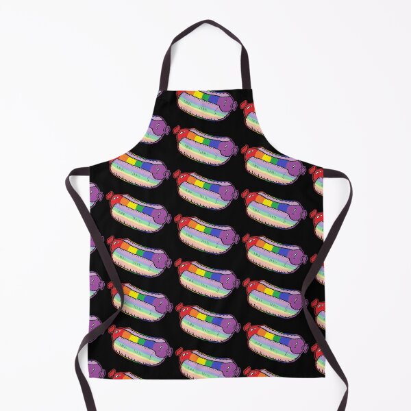 Item preview, Rainbow Striped Hot-Dog designed and sold by Riccivela.