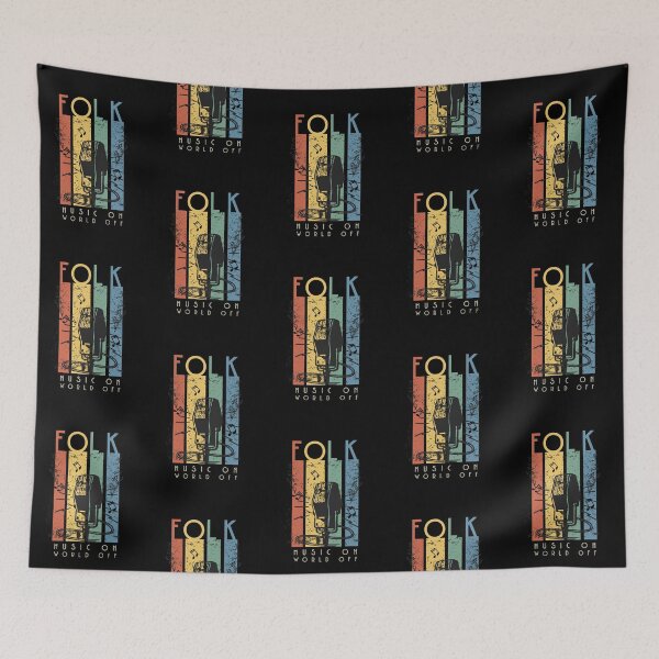 Item preview, Folk Music on World off designed and sold by BtheLight.