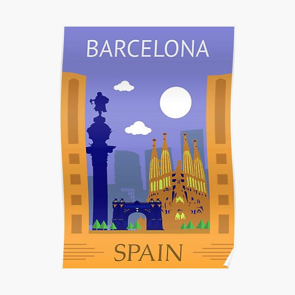 Barcelona Spain Poster