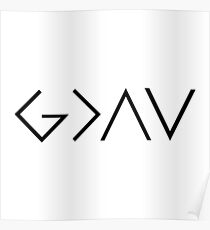 God Is Greater Than the Highs and Lows Poster