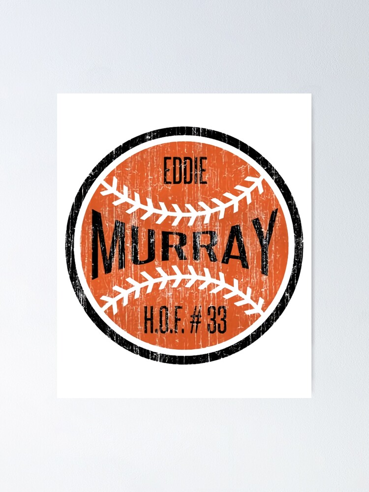 Eddie Murray Ball Poster for Sale by richardreesep