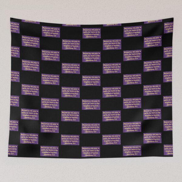 Item preview, Bible Verse Matthew 5:3 designed and sold by Prayingwarrior.