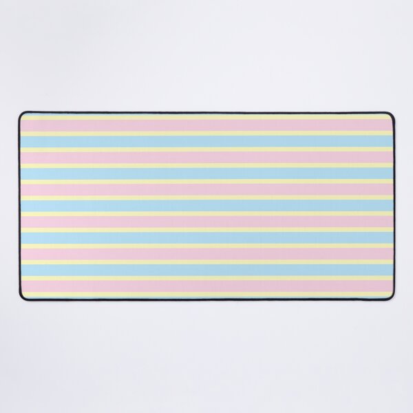 Item preview, Varying Horizontal Stripes - Yellow, Blue and Pink designed and sold by TheFrostedDonut.