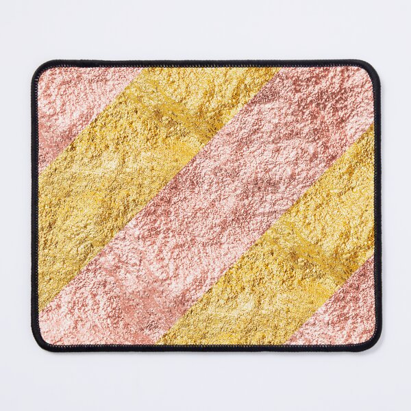 Item preview, Elegant Diagonal Stripes, Rosegold Gold designed and sold by BronikowskiART.