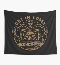 Get In Loser Wall Tapestry