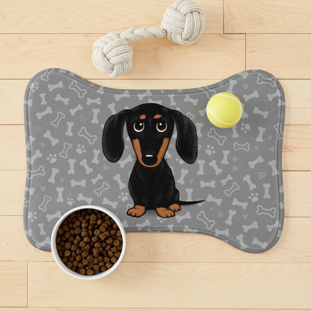  WELLDAY Yoga Mat Cute Dogs Dachshunds Non Slip