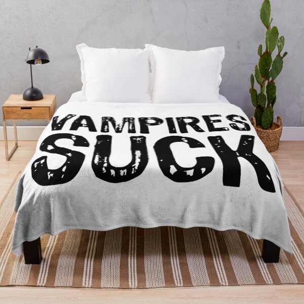 Item preview, Vampires Suck designed and sold by The "I Love Everything" Shop.