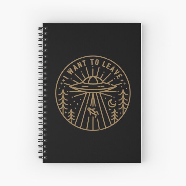 I Want To Leave - Pocket Spiral Notebook